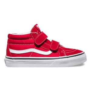 Vans Erkek Çocuk Velcro Ayakkabı Sk8-Mid Reissue V Beyaz Outlet | 20882-124